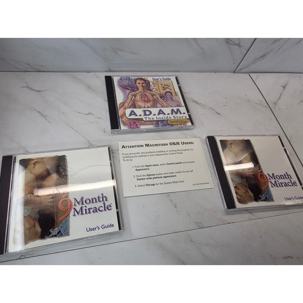 A.D.A.M. The Inside Story Deluxe Edition Anatomy Family‎ Health Guide✨NOS